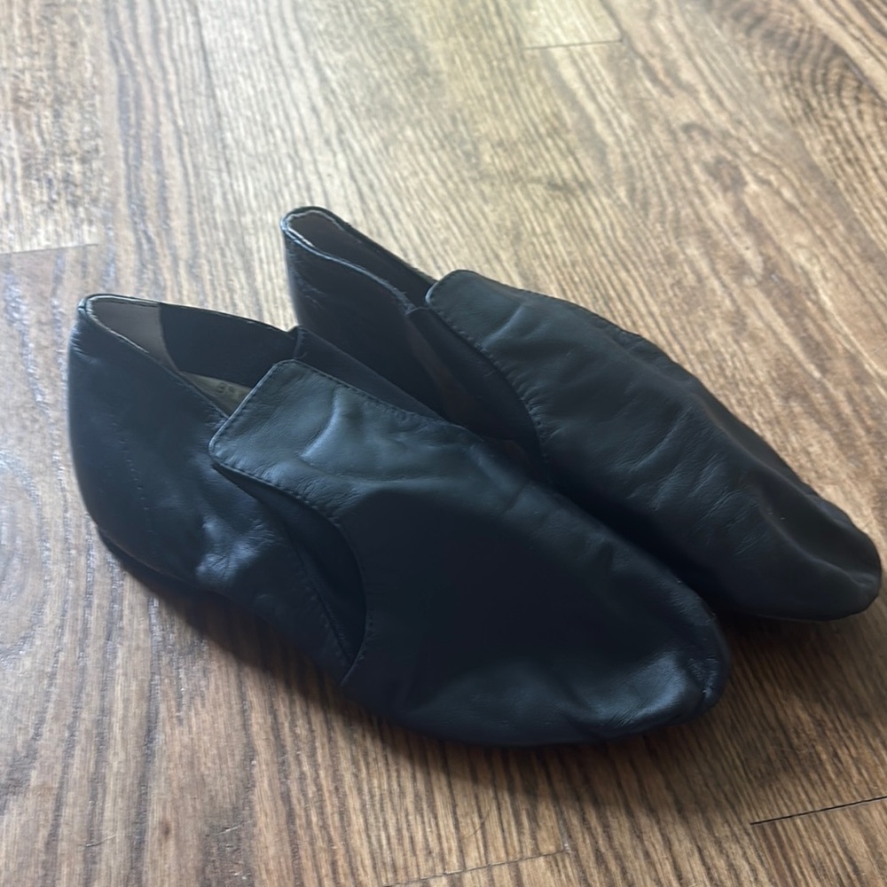 Black Leather Bosch Dance Shoes